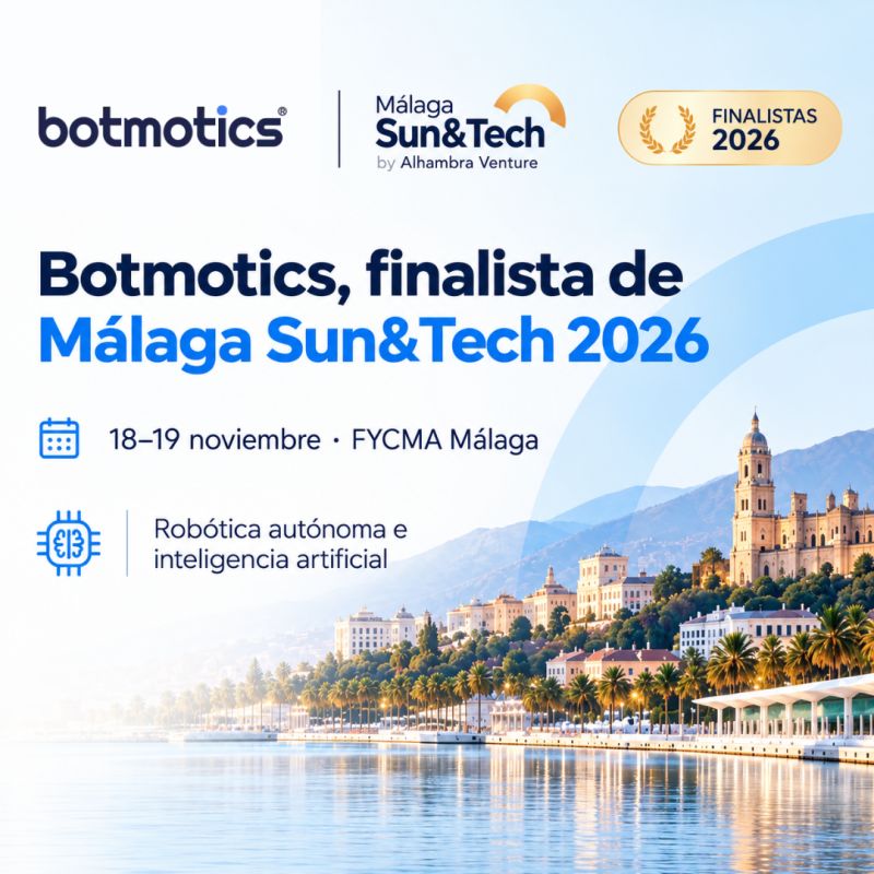 Botmotics Alhambra Venture 2026 finalista en Málaga